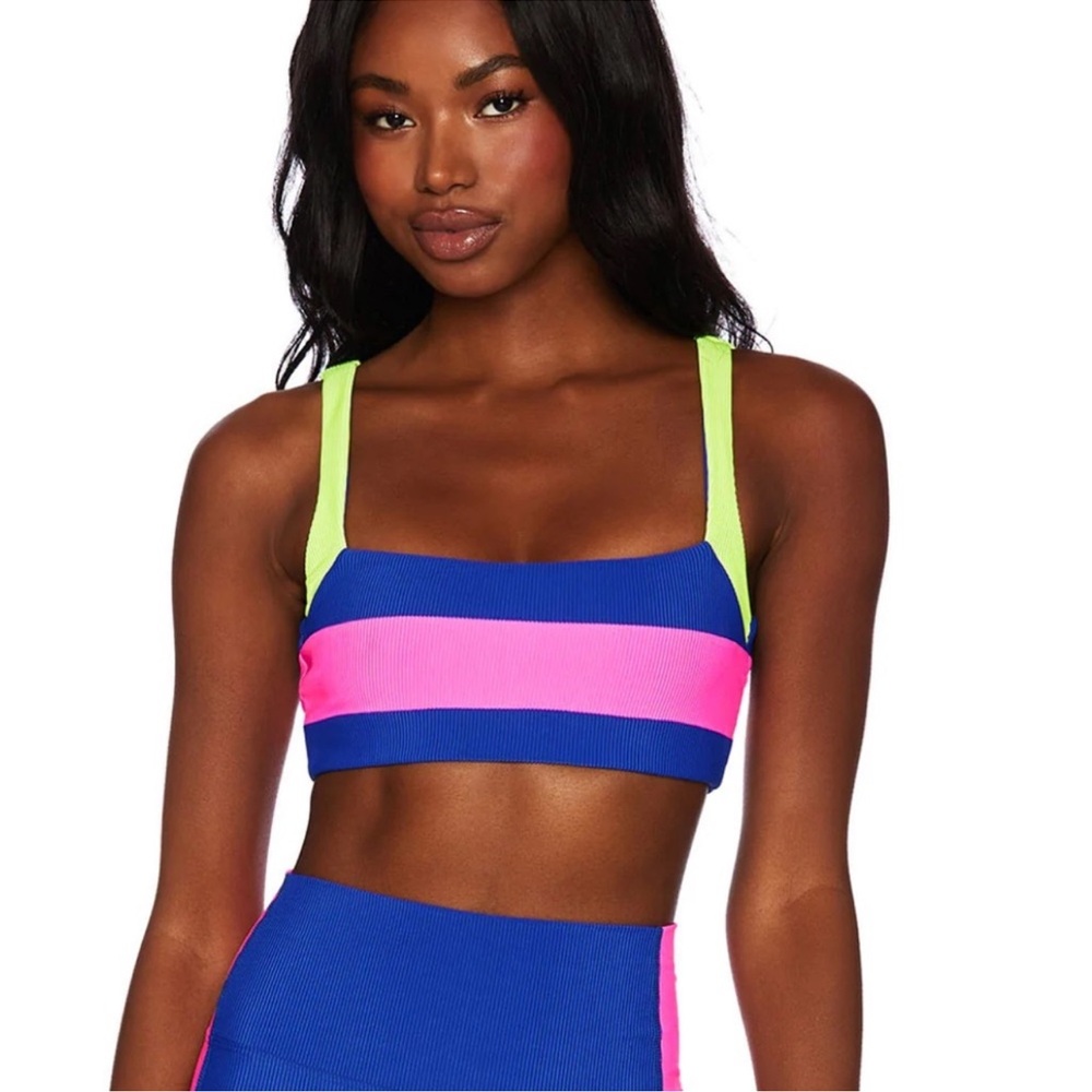 Beach Riot matching set, Marlene set In electric beach, size s. GUC